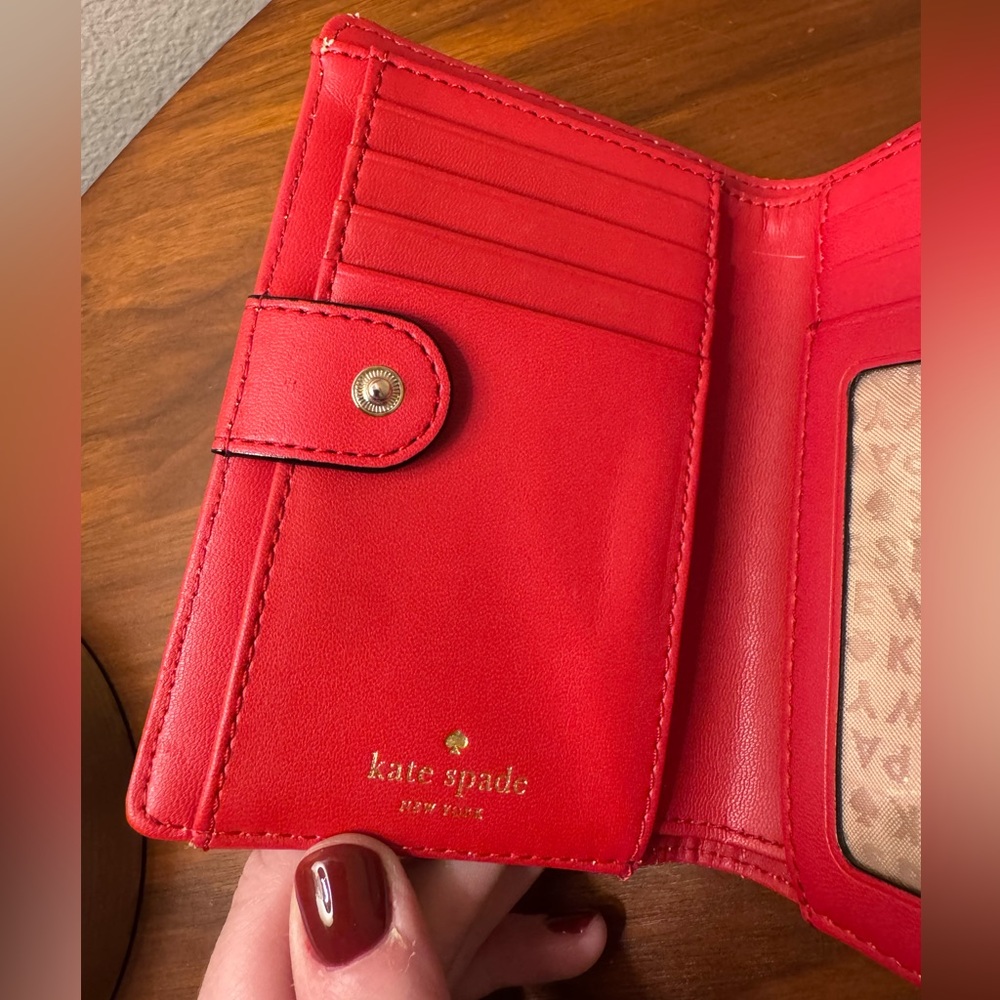 Kate Spade Tellie Grove Street Wallet in Redcarpet - Picture 6 of 8